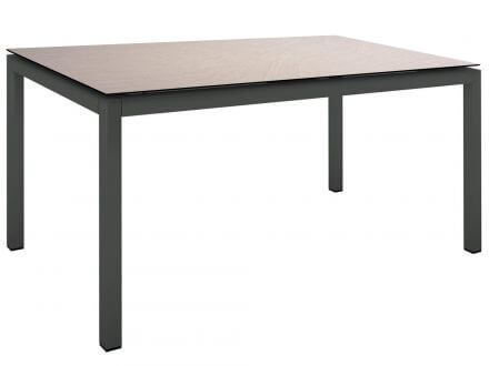 Vorschau: STERN Tischsystem Gartentisch Aluminium anthrazit Silverstar 2.0