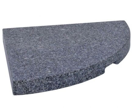 Lünse Universal Granitplatte für Ständerkreuze 27kg anthrazit