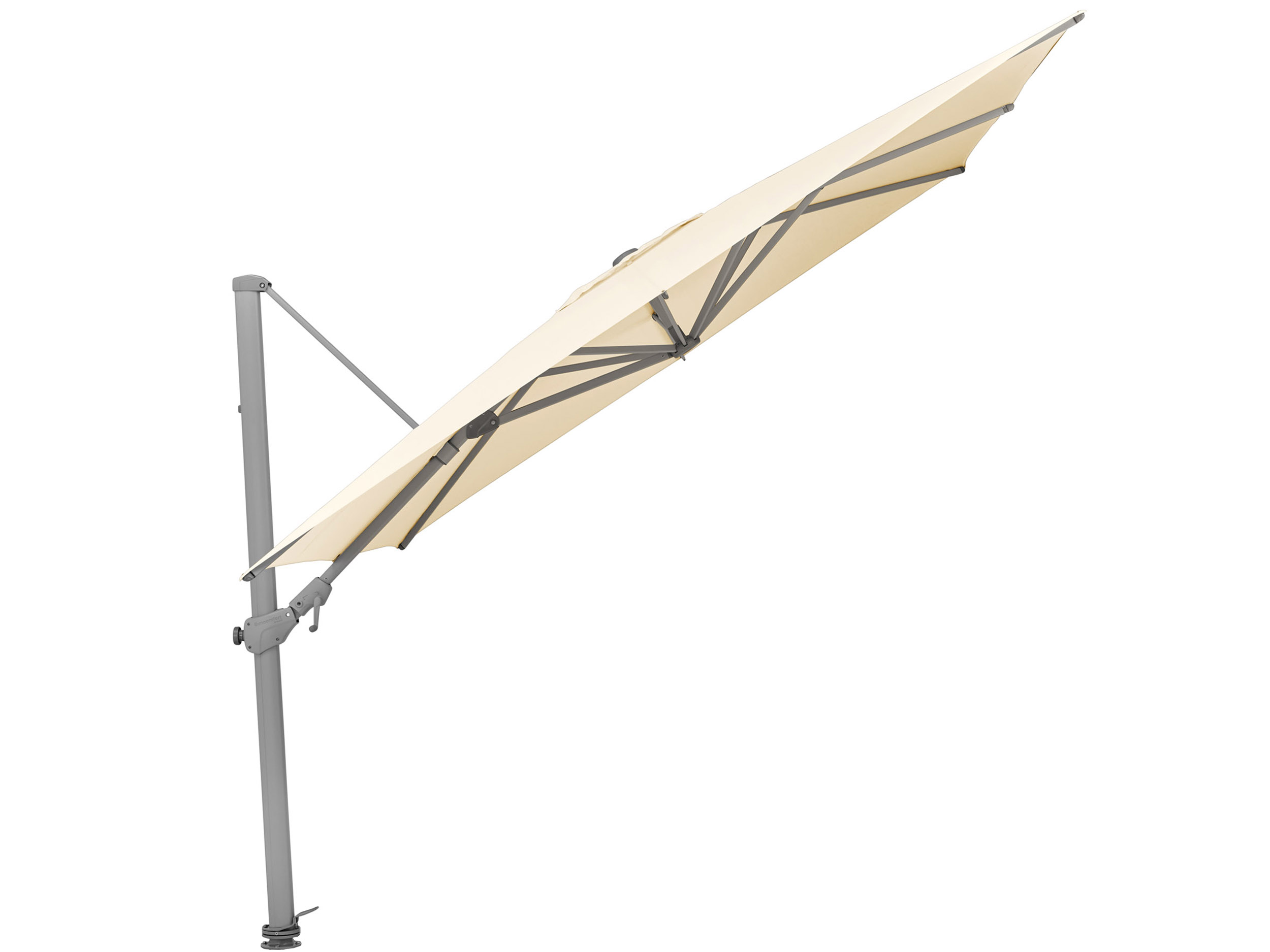 Suncomfort Varioflex Ampelschirm 300x300cm ecru | Gartenmöbel Lünse