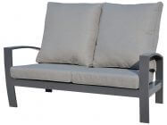 Tierra Outdoor Aluminium Lounge Valencia 2-Sitzer Sofa