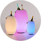 The Joouly - Lampe, Weinkühler und Lautsprecher in einem