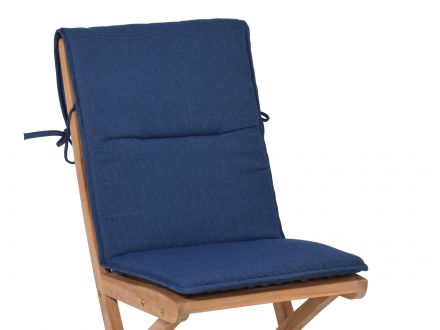 Klappstuhl- & Sessel Auflage Malibu, Farbe: denim-blue