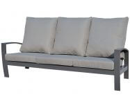 Aluminium Loungemöbel Valencia Sofa 3-Sitzer