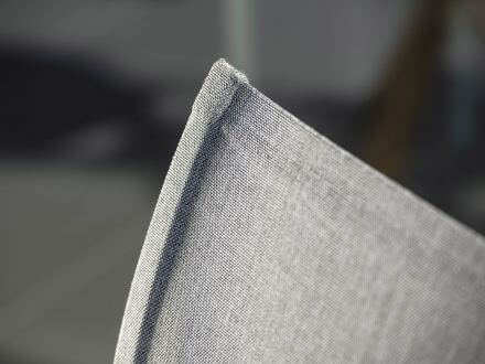 Vorschau: Stern Leah Sessel Teak mit Textilenbezug Leinen grau